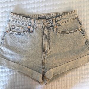 Wild Fable Blue Jean Shorts High-Waisted Vintage Style